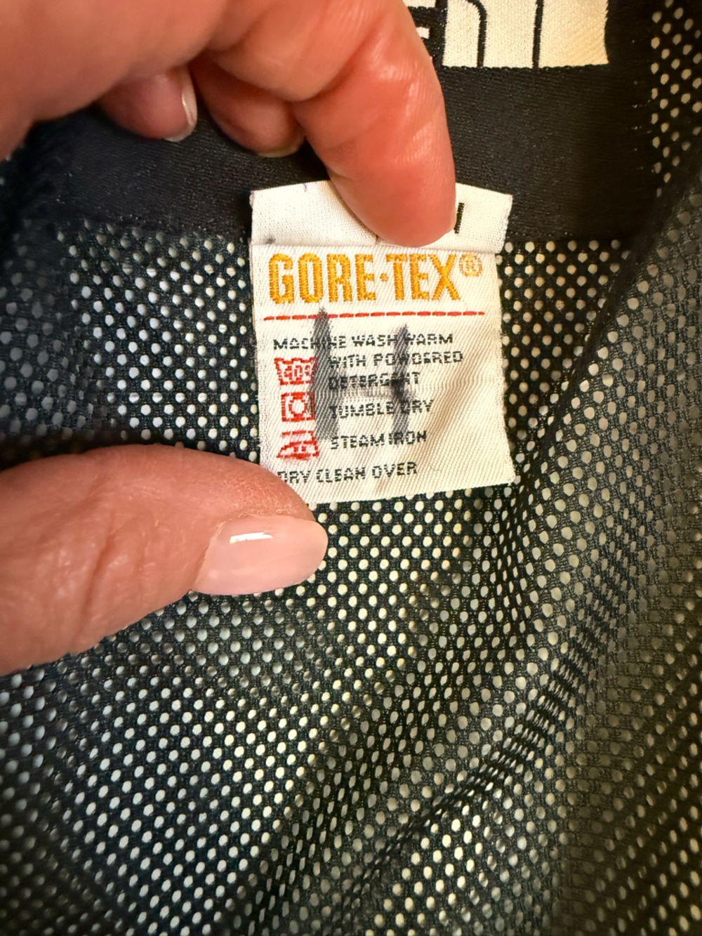 The North Face Green/Black Gortex Shell Mountain Guide Parka  Men’s M Women’s Lg - Picture 14 of 16
